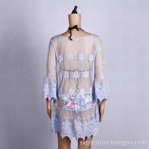 beach dress poncho beach cover up plus size